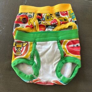 Disney Cars Print Underwear